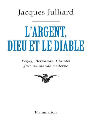 cover image of L'Argent, Dieu et le Diable